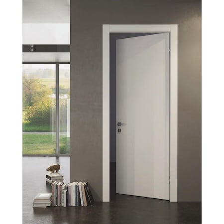 Sartodoors Slab Interior Door, 42" x 84", White PLANUM10S-WSNP-4284